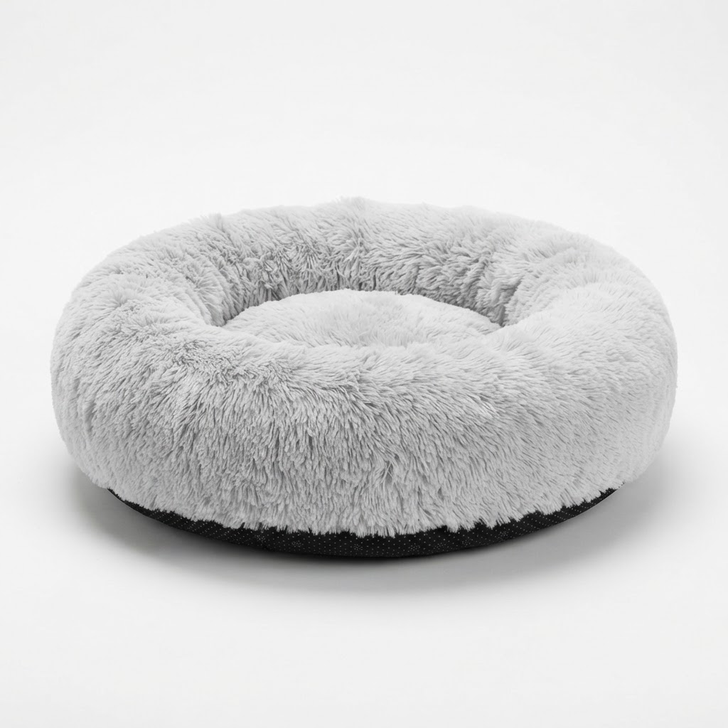 Round Calming Pet Bed