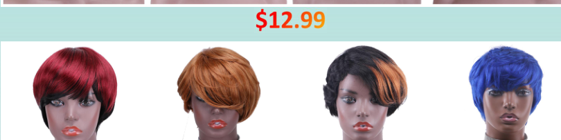 100% human hair wig