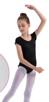 21 Dance Short-Sleeve Basic Leotard